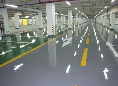 停車場地坪漆